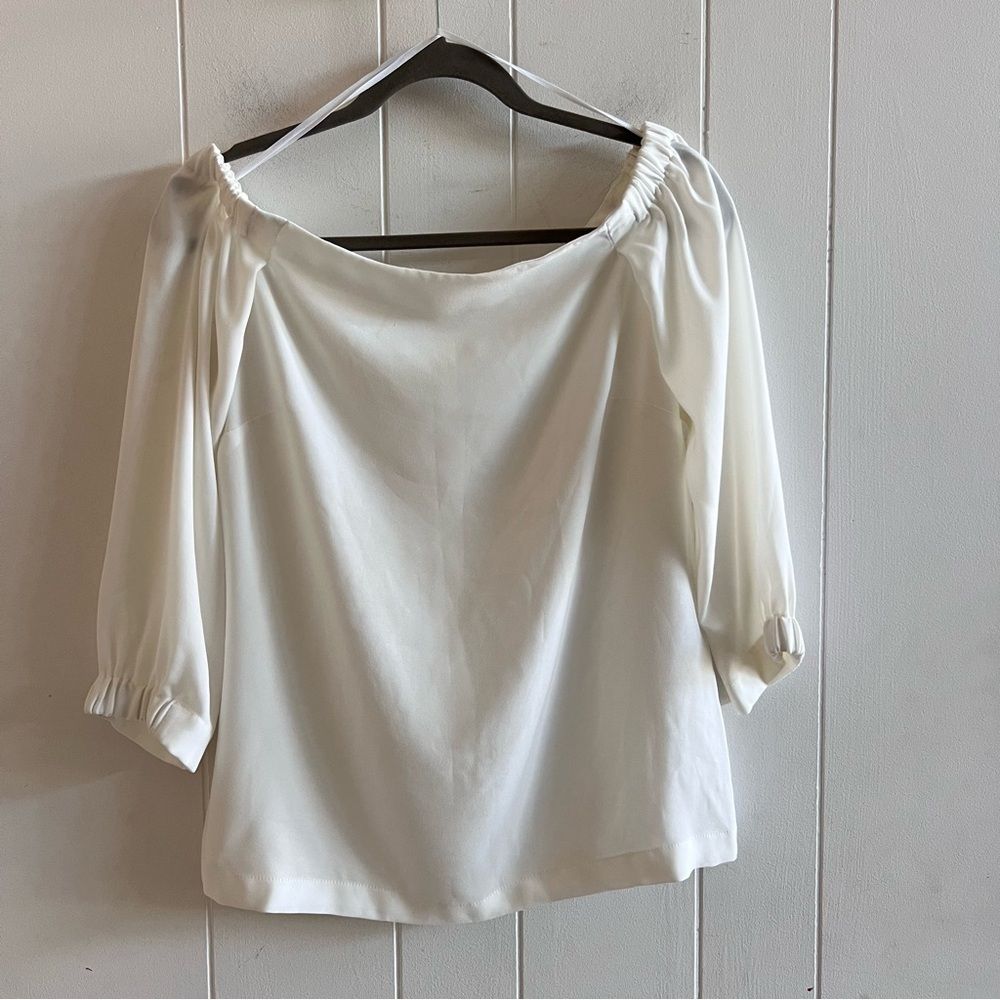 Aritzia Babaton Off The Shoulder Blouse